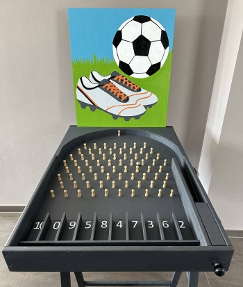 Knikkerspel Voetbal